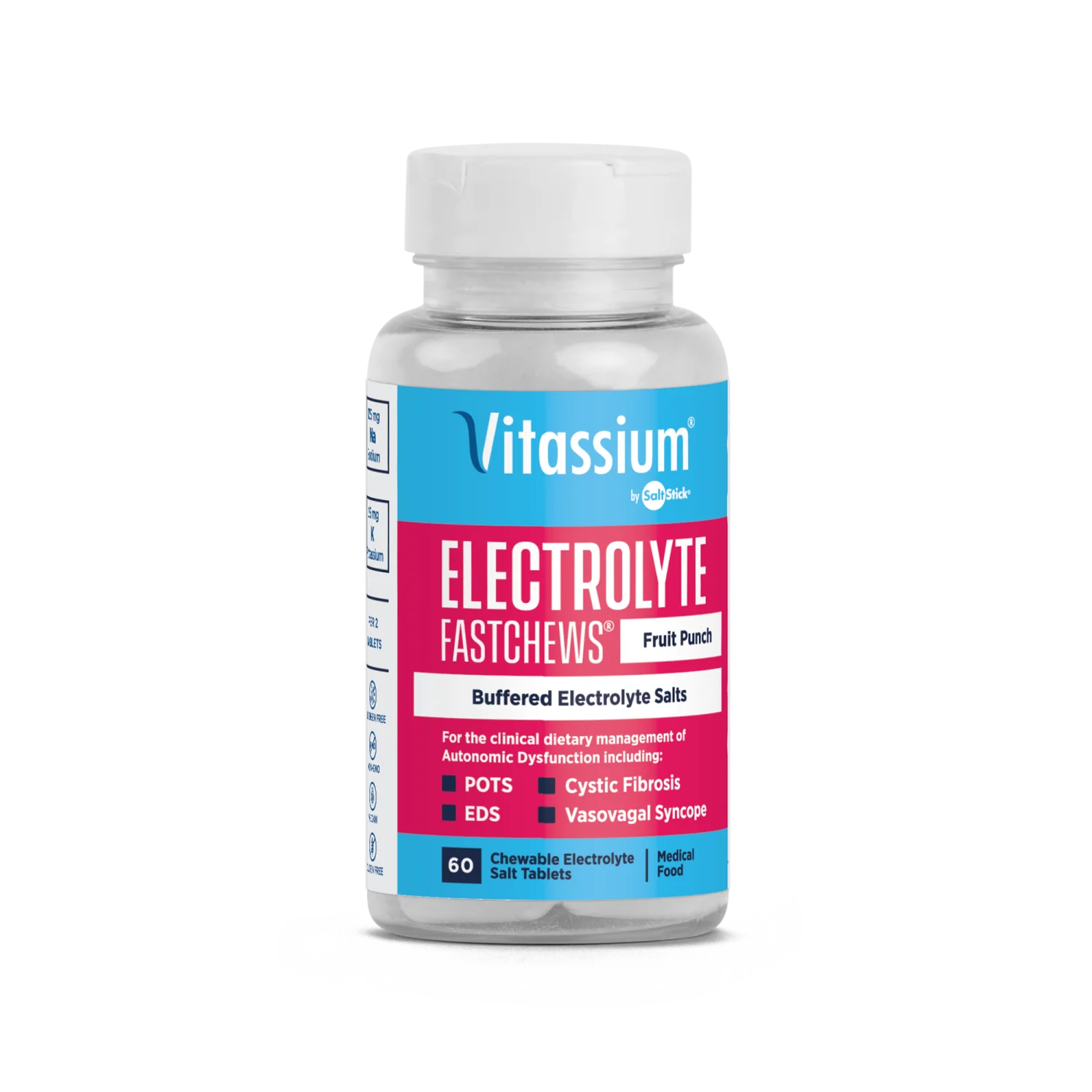 Vitassium FastChews Fruit Punch - 60Tbl.